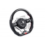 volante de fibra de carbono para Golf 7 GTI / Golf 7 R / Polo GTI / UP GTI / Scirocco FL APR volante de fibra de carbono para Golf 7 GTI / Golf 7 R / Polo GTI / UP GTI / Scirocco FL APR