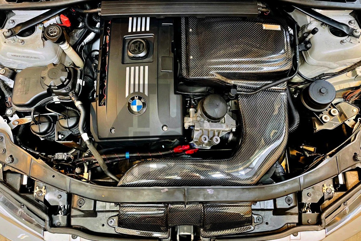 Armaspeed fibra de carbono de admisión de aire BMW 335i E9x N54