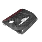Eventuri Fibra de Carbono / Rojo Kevlar Cubierta del motor para Toyota Yaris GR Eventuri Fibra de Carbono / Rojo Kevlar Cubierta del motor para Toyota Yaris GR