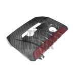 Eventuri Fibra de Carbono / Rojo Kevlar Cubierta del motor para Toyota Yaris GR Eventuri Fibra de Carbono / Rojo Kevlar Cubierta del motor para Toyota Yaris GR