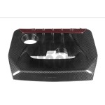 Eventuri Fibra de Carbono / Rojo Kevlar Cubierta del motor para Toyota Yaris GR Eventuri Fibra de Carbono / Rojo Kevlar Cubierta del motor para Toyota Yaris GR