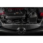 Eventuri Fibra de Carbono / Rojo Kevlar Cubierta del motor para Toyota Yaris GR Eventuri Fibra de Carbono / Rojo Kevlar Cubierta del motor para Toyota Yaris GR
