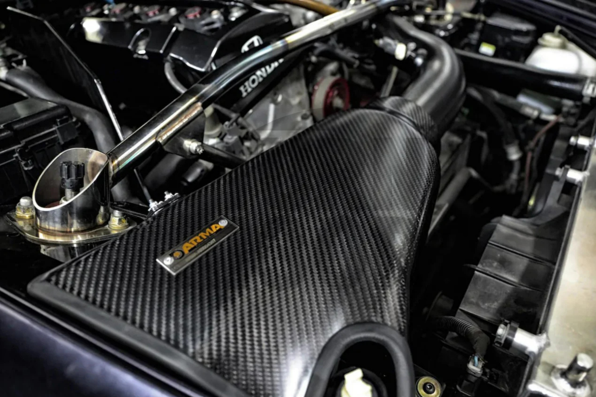 Armaspeed Admisión de aire de fibra de carbono Honda S2000