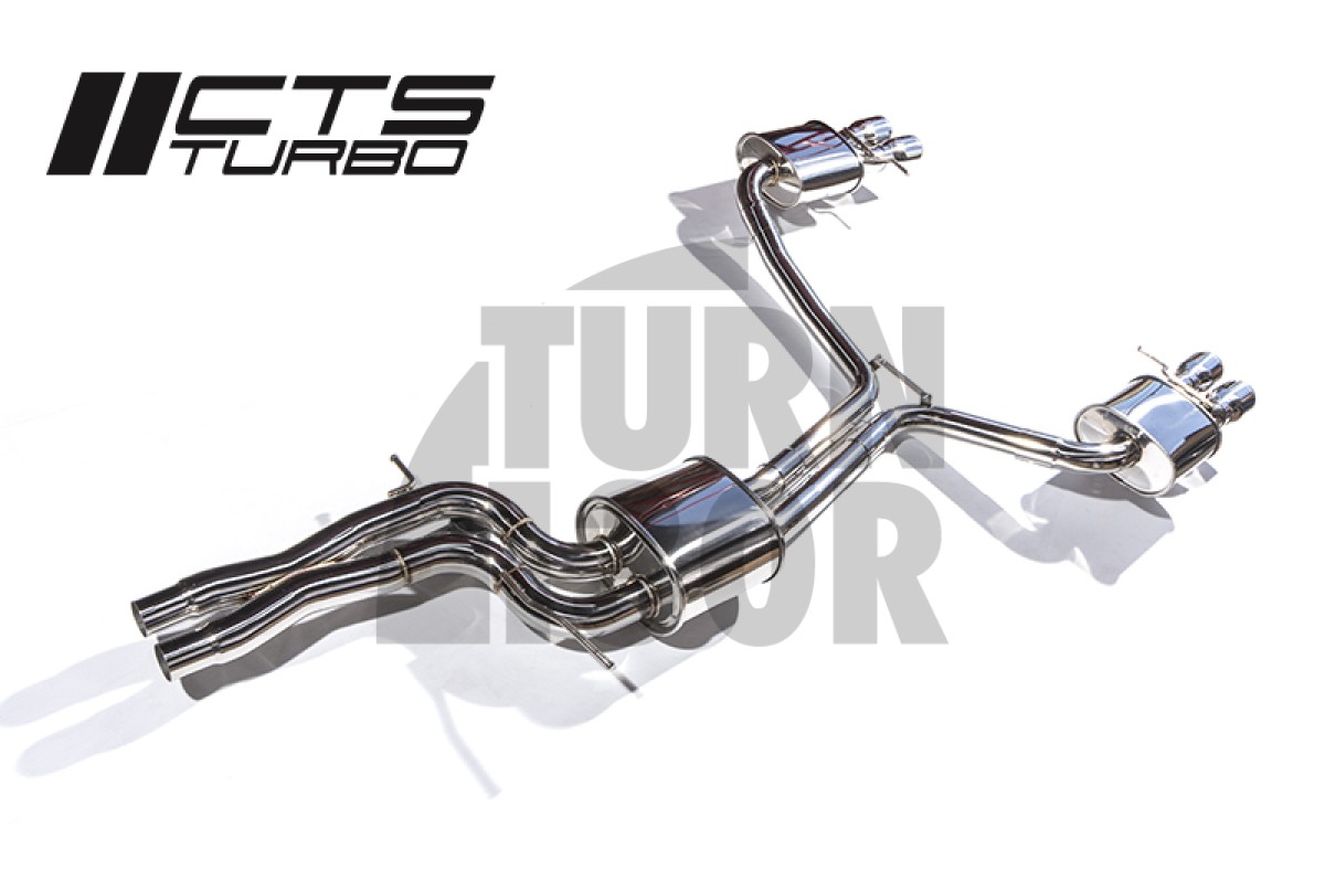 CTS Turbo Catback para Audi S4 B8