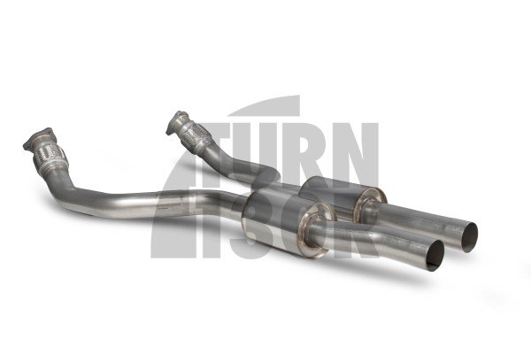 Audi S4 B8 / B8.5 3.0 TFSI Scorpion Downpipes Sección Delantera Resonada