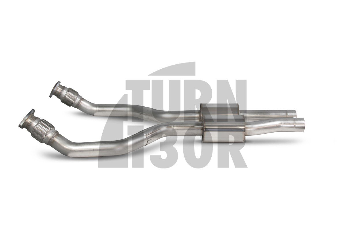 Audi S4 B8 / B8.5 3.0 TFSI Scorpion Downpipes Sección Delantera Resonada