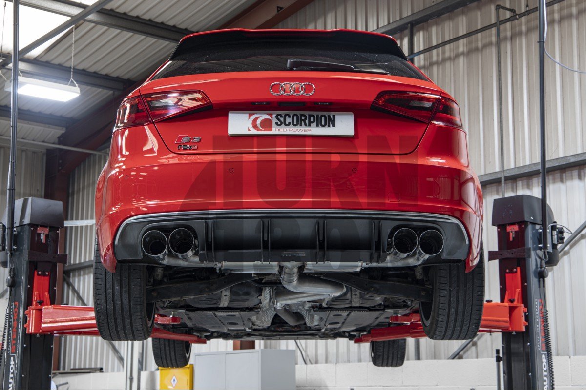Audi S3 8V 3 puertas / Sportback Scorpion Catback