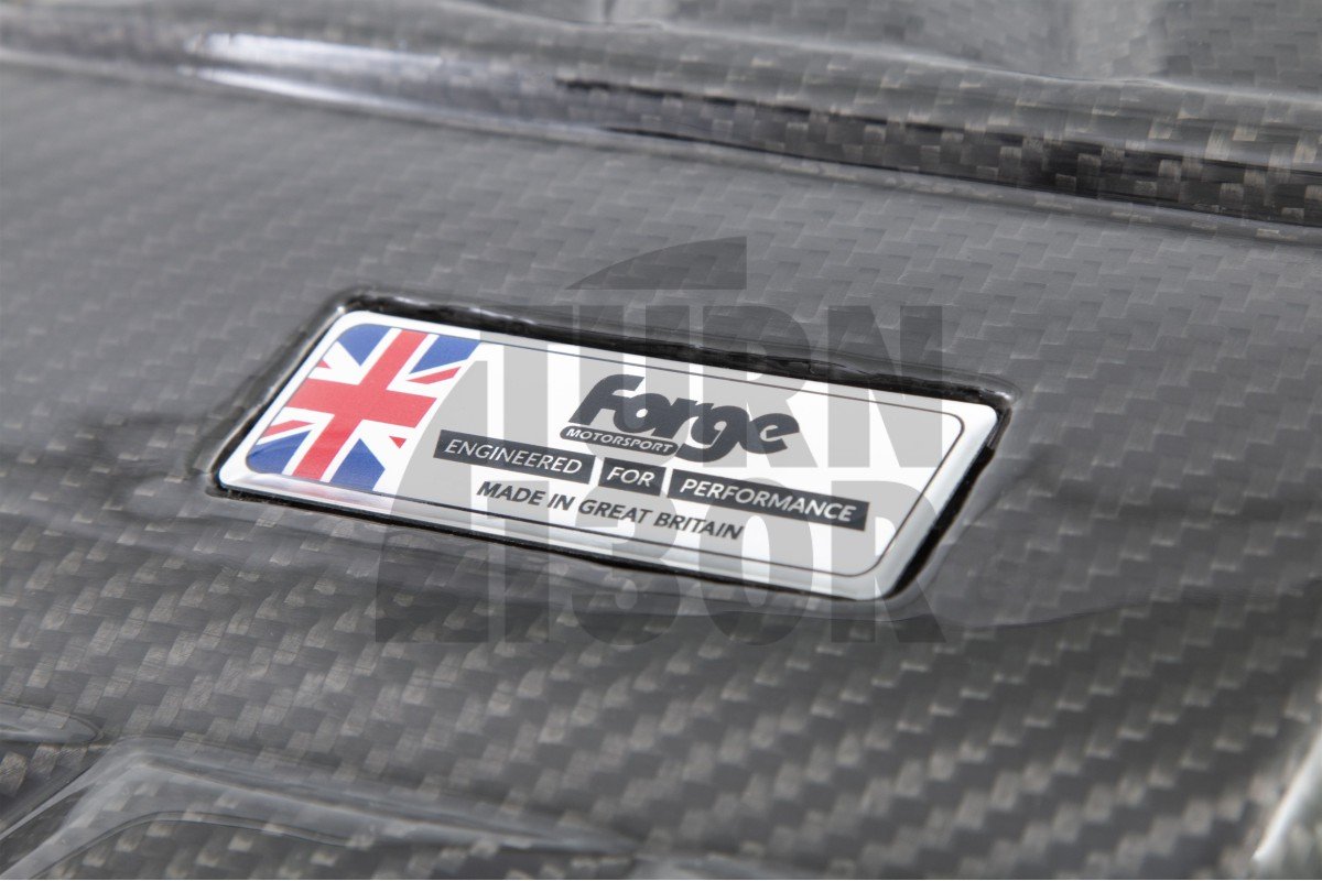 Forja de fibra de carbono cubierta del motor Hyundai I30 N