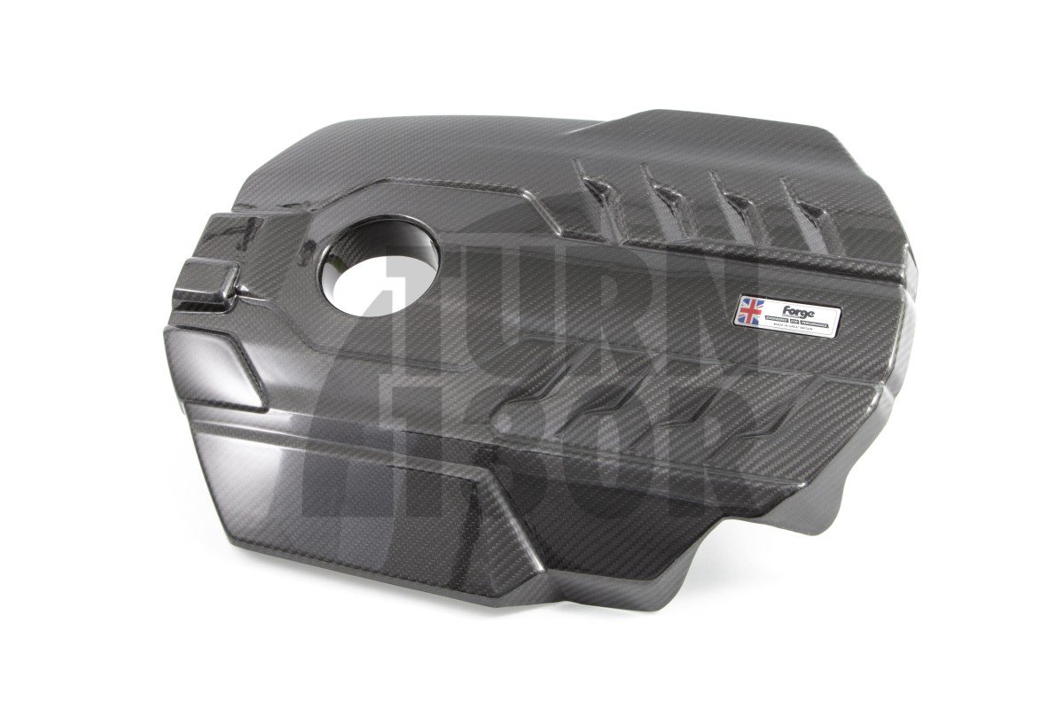Forja de fibra de carbono cubierta del motor Hyundai I30 N