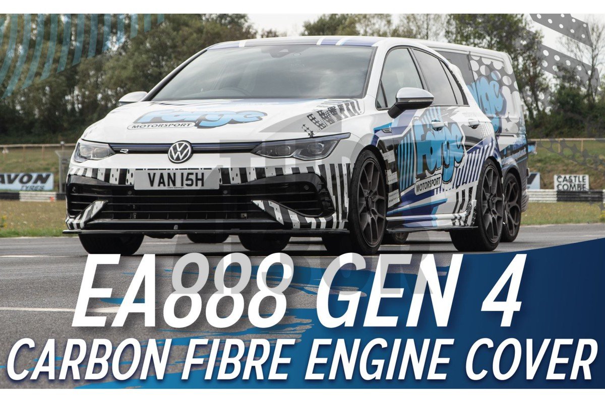 Forge Motorsport Tapa Motor Fibra Carbono Golf 8 GTI / Golf 8 R / S3 8Y / Octavia NX VRS