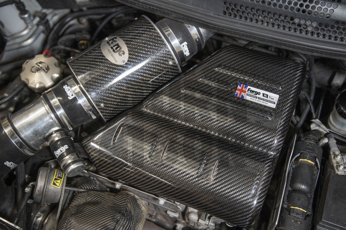 Forge Motorsport Tapa Motor Fibra Carbono 500 / 595 Abarth