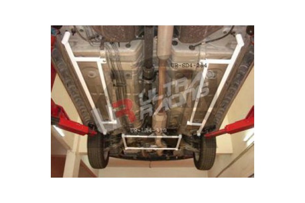 Ultra Racing 4 puntos delantero Subframe Brace Mitsubishi Lancer Evo 8 / Evo 9