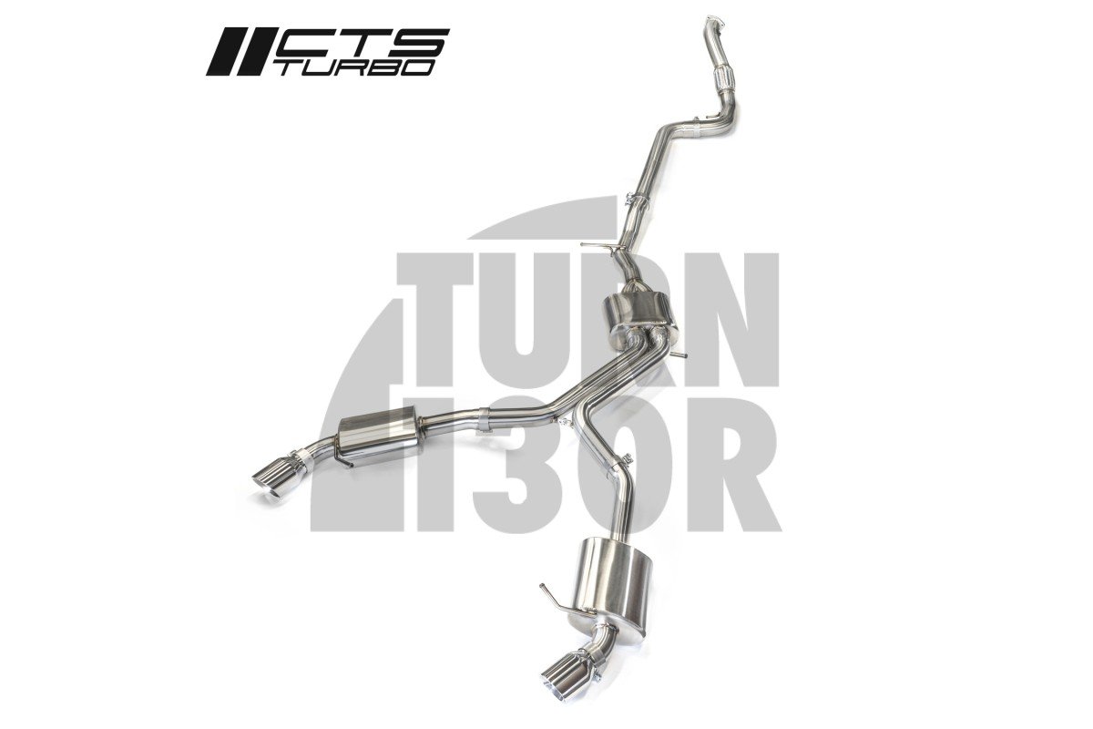 CTS Turbo Catback para Audi A4 B9 2.0 TFSI