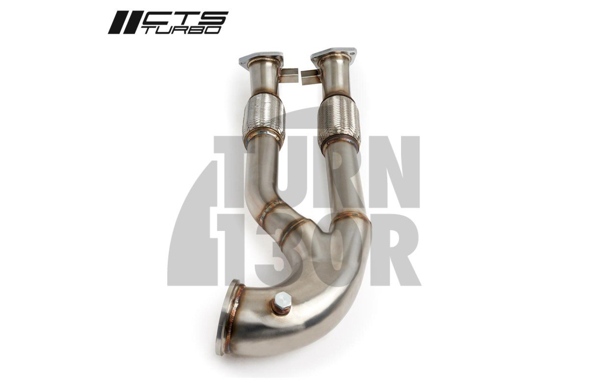 CTS Turbo Decat Downpipe para Audi RS3 8V FL y TTRS 8S