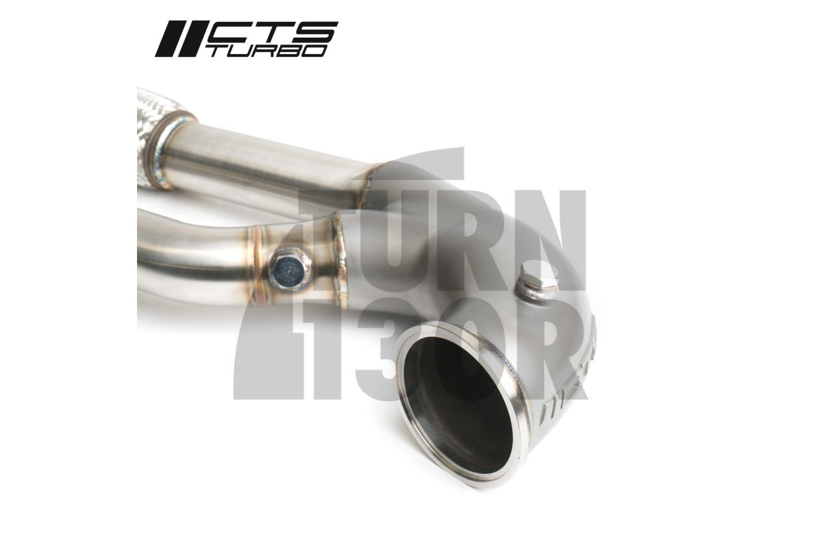 CTS Turbo Decat Downpipe para Audi RS3 8V FL y TTRS 8S