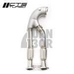 CTS Turbo Decat Downpipe para Audi RS3 8V FL y TTRS 8S