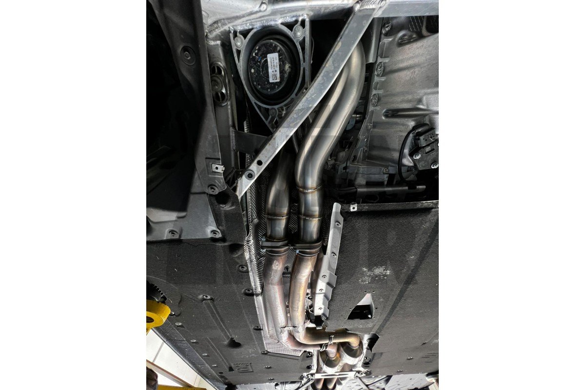 CTS Turbo Decat Downpipes para BMW M3 F80 / M4 F8x / M2 Comp F87