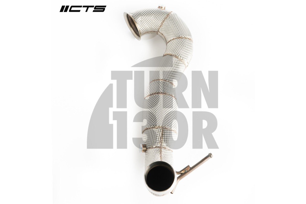 CTS Turbo Downpipe con catalizador deportivo Mercedes A45 W176 / CLA45 AMG C117