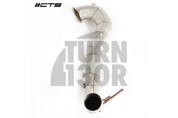 CTS Turbo Downpipe con catalizador deportivo Mercedes A45 W176 / CLA45 AMG C117