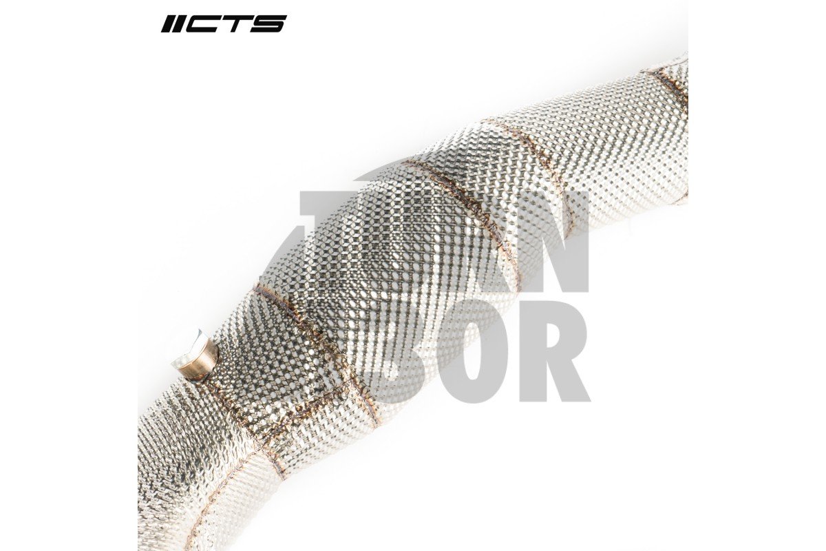 CTS Turbo Downpipe con catalizador deportivo Mercedes A45 W176 / CLA45 AMG C117