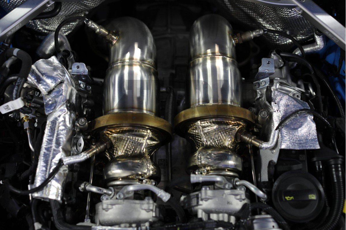 CTS Turbo Decat Downpipes para Audi RS4 y RS5 B9