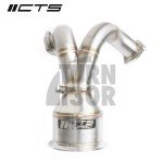 CTS Turbo Decat Downpipe para Audi S4 y S5 B9