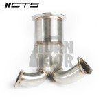 CTS Turbo Decat Downpipe para Audi S4 y S5 B9