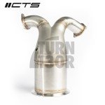 CTS Turbo Decat Downpipe para Audi S4 y S5 B9