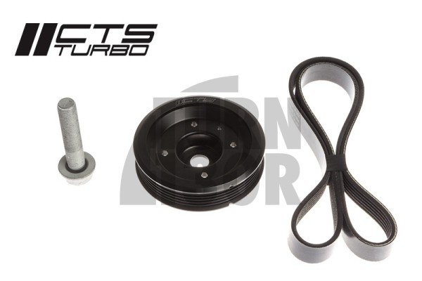 Kit de polea de cigüeñal CTS Turbo Golf 7 GTI / R / S1 / S3 8V / Leon 3 Cupra MQB 