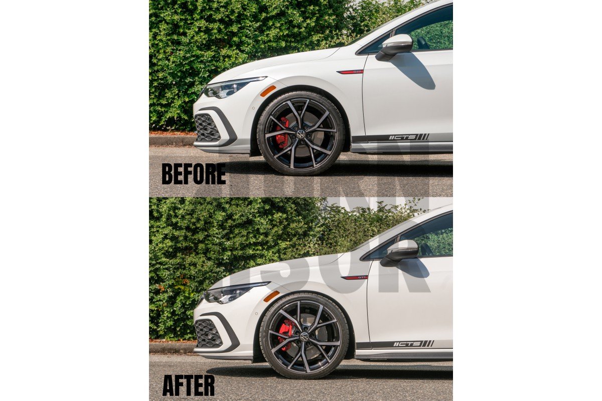 CTS Turbo -25mm Muelles Deportivos Golf 8 GTI