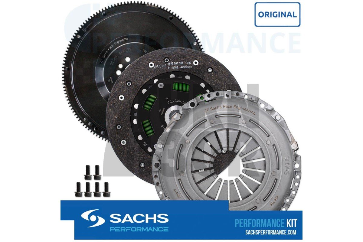Golf 6 R / Audi S3 8P / Audi TT 8J Kit de embrague Sachs Performance 550Nm con volante de inercia