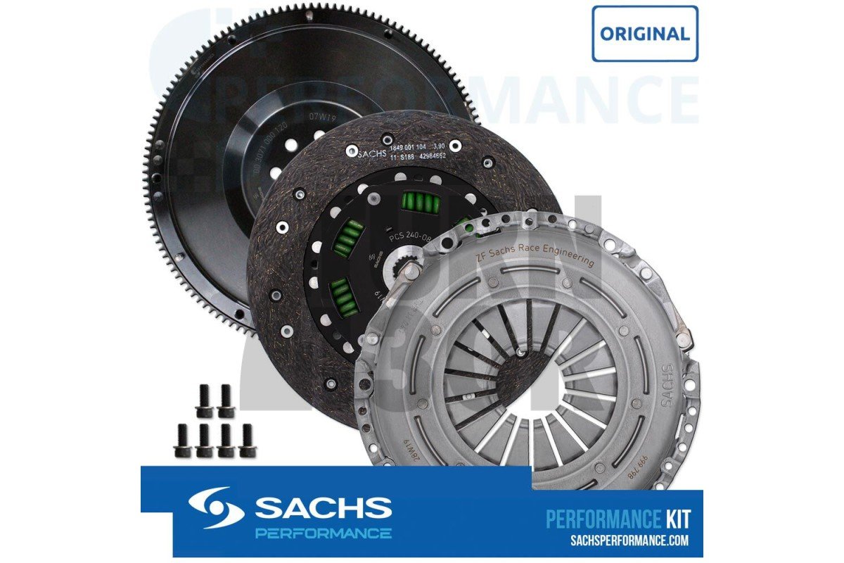 Golf 6 GTI / Leon 1P / Scirocco 2.0 TSI Kit de embrague Sachs Performance 530Nm con volante de inercia