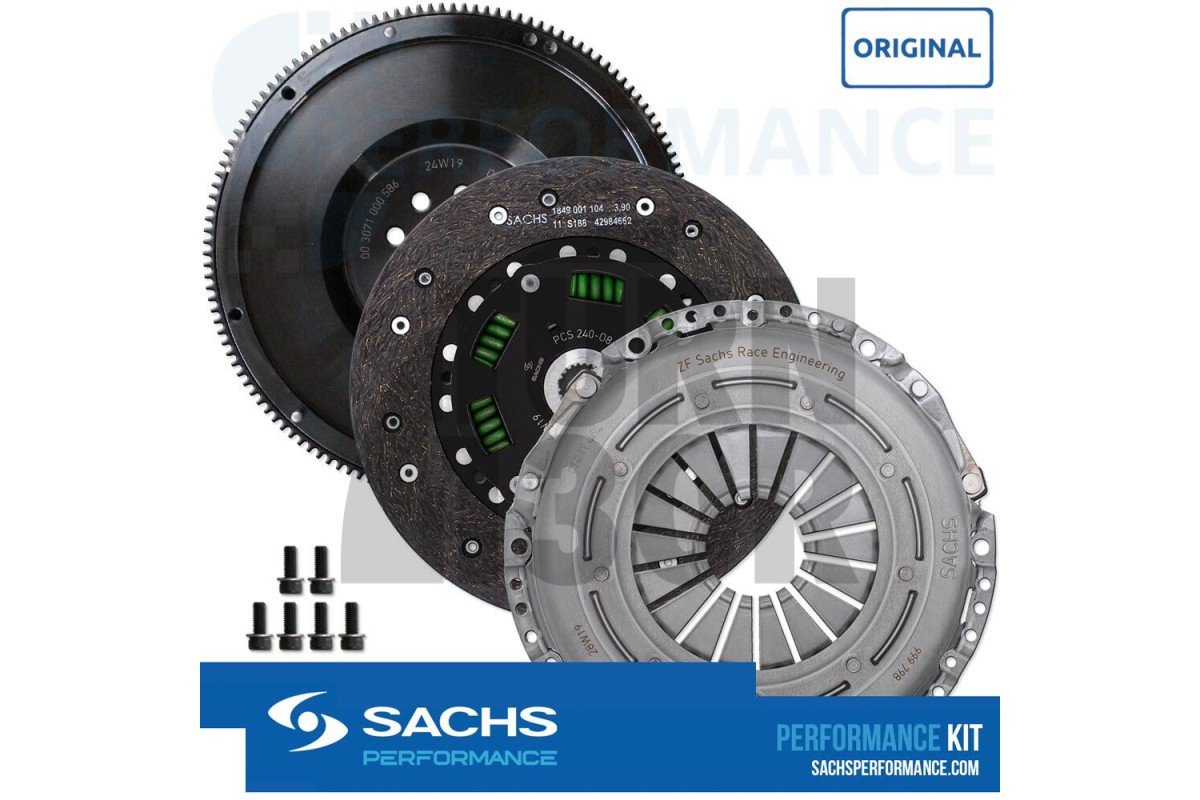 Golf 7 GTI / Golf 7 R / S3 8V / TT 8S / Leon 3 Cupra Kit de embrague Sachs Performance 530Nm con volante de inercia