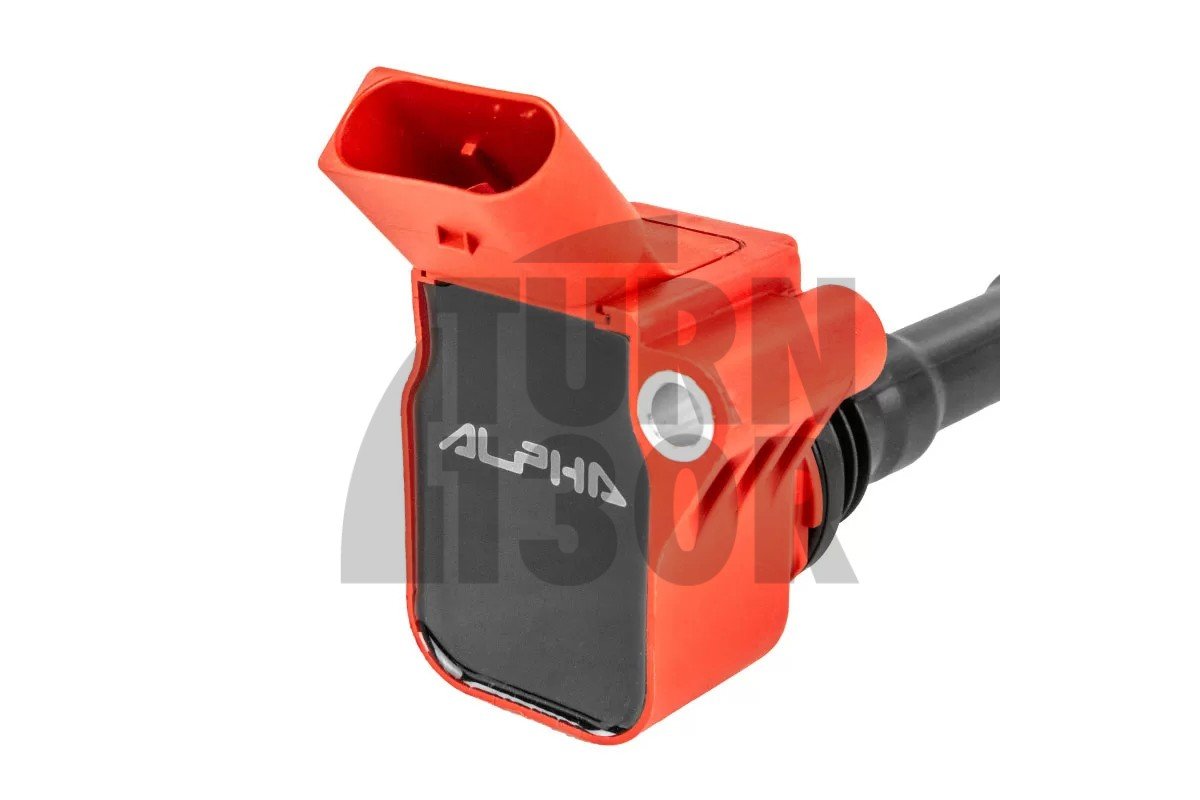 bobinas de encendido rojas para Audi RS3 8V.5 y TTRS 8S 2.5 TFSI Alpha Competition