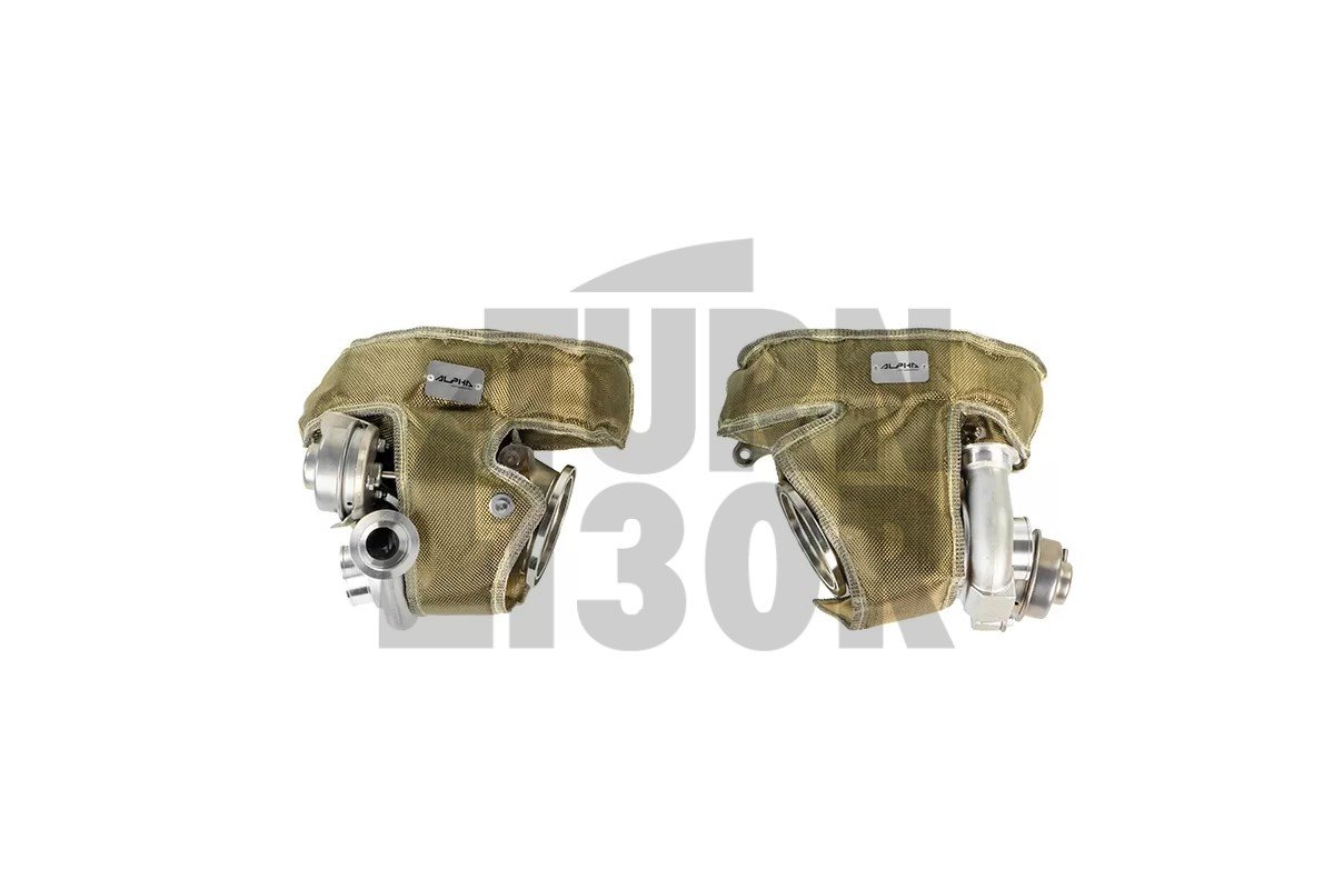 Mantas Turbo para BMW 1M / 135i / 335i E9X N54 Alpha Competition