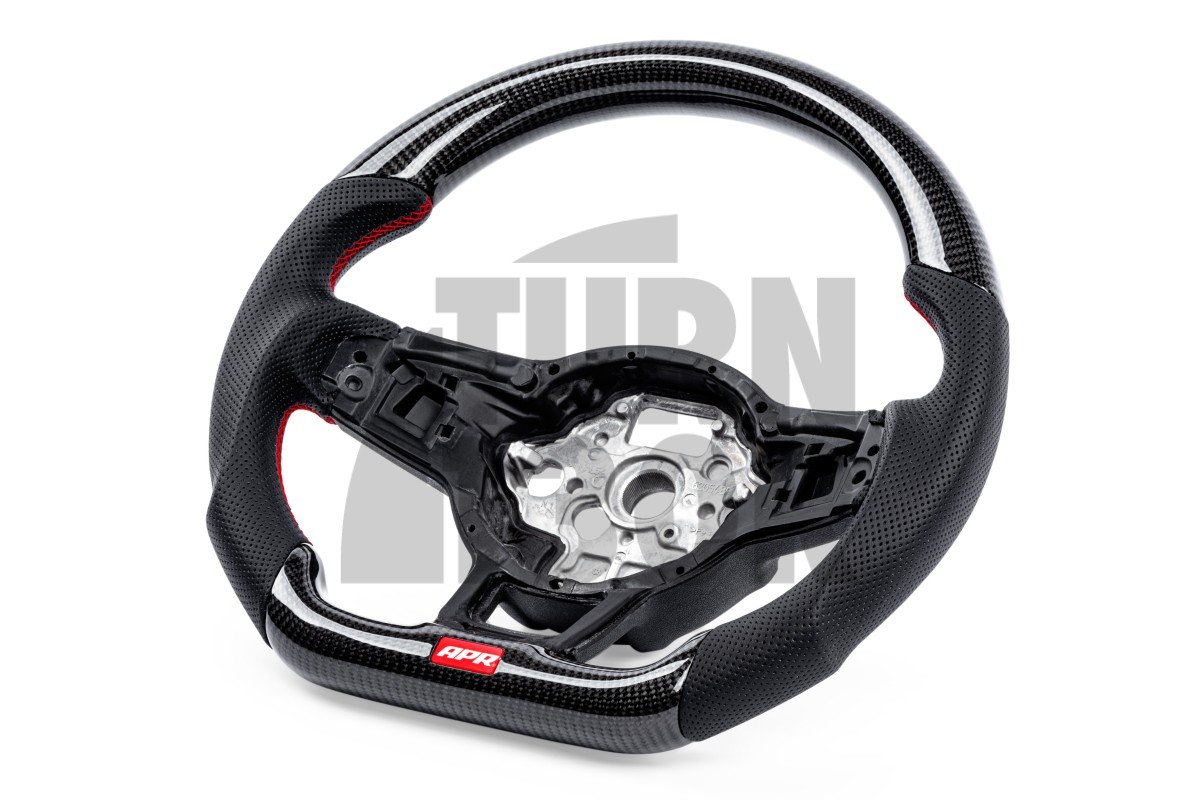 volante de fibra de carbono para Golf 7 GTI / Golf 7 R / Polo GTI / UP GTI / Scirocco FL APR