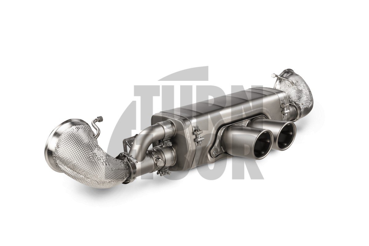 Akrapovic Porsche 992 GT3 / GT3 RS Titanio Slip-On Race Escape Adaptador