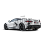 Akrapovic Slip-On Line (Titanio) para Corvette Stingray (C8)