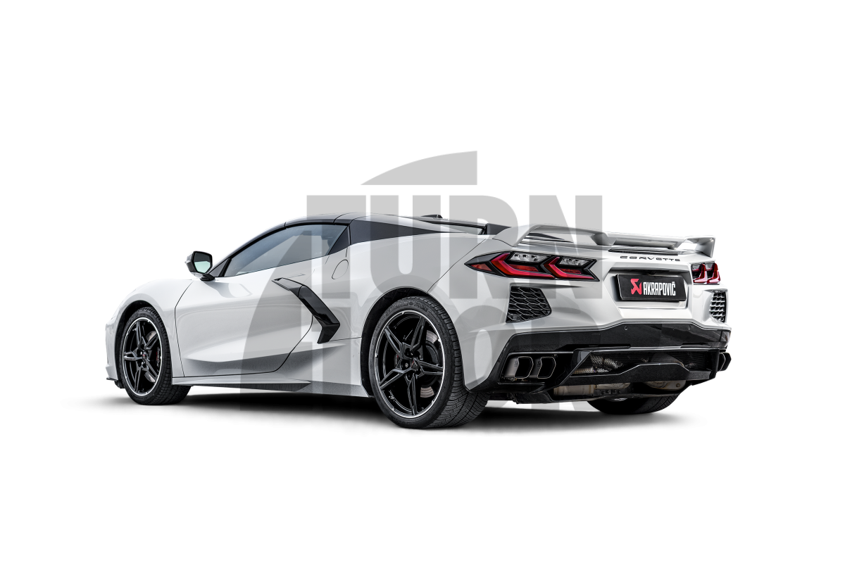Akrapovic Slip-On Line (Titanio) para Corvette Stingray (C8)