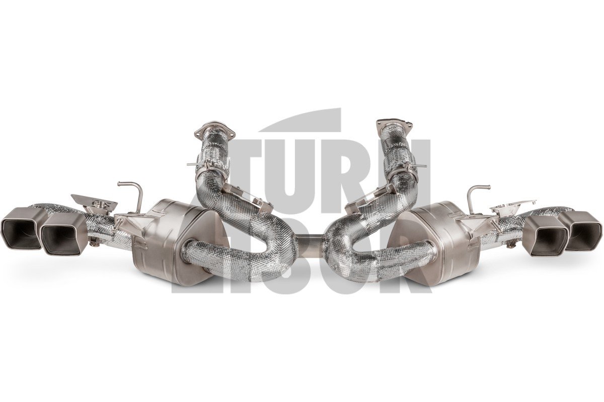 Akrapovic Slip-On Line (Titanio) para Corvette Stingray (C8)