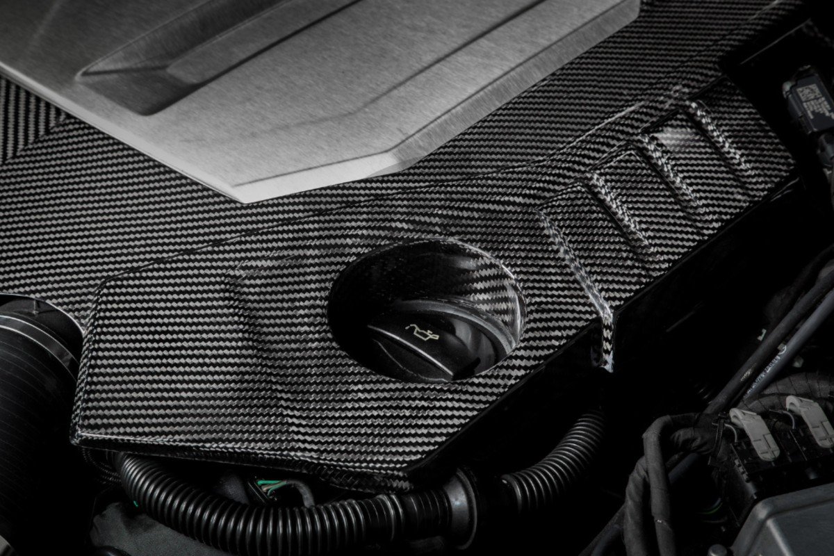 Eventuri Cubierta del motor de fibra de carbono para Audi RS6 C8 / RS7 C8