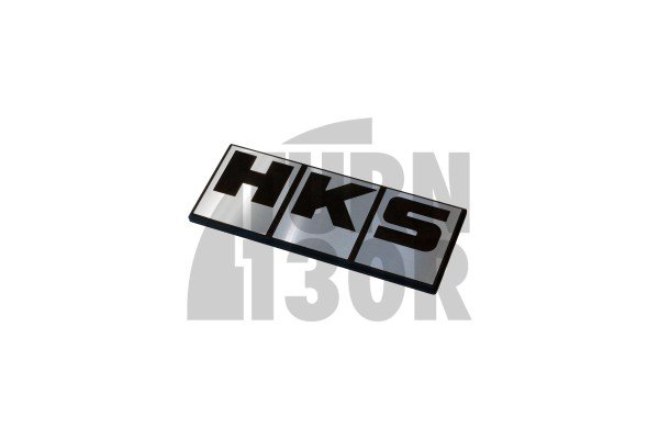 Emblema adhesivo de aluminio HKS