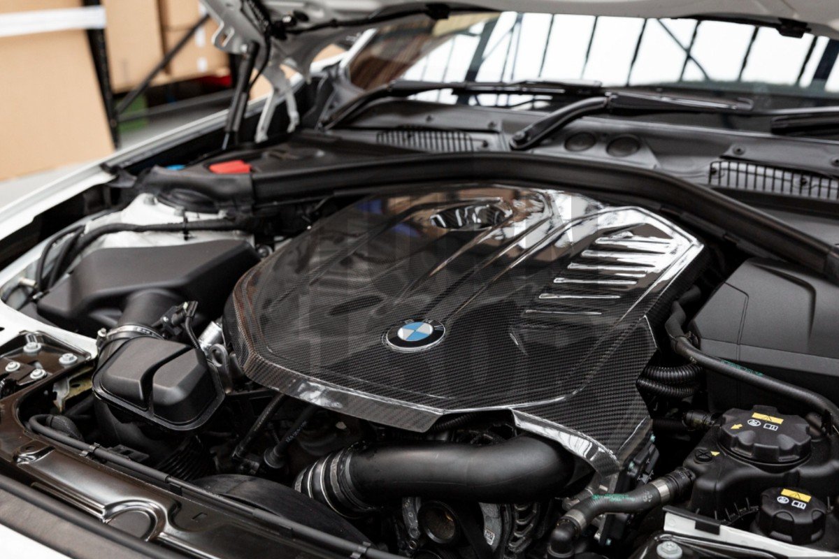 Eventuri de fibra de carbono cubierta del motor para BMW 140i / 240i / 340i / 440i B58
