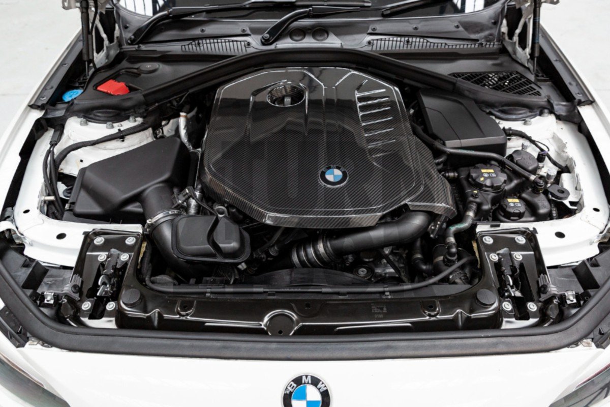 Eventuri de fibra de carbono cubierta del motor para BMW 140i / 240i / 340i / 440i B58