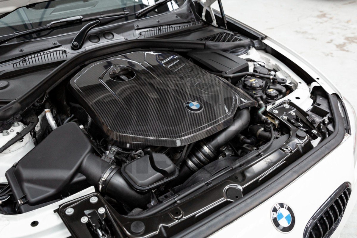 Eventuri de fibra de carbono cubierta del motor para BMW 140i / 240i / 340i / 440i B58