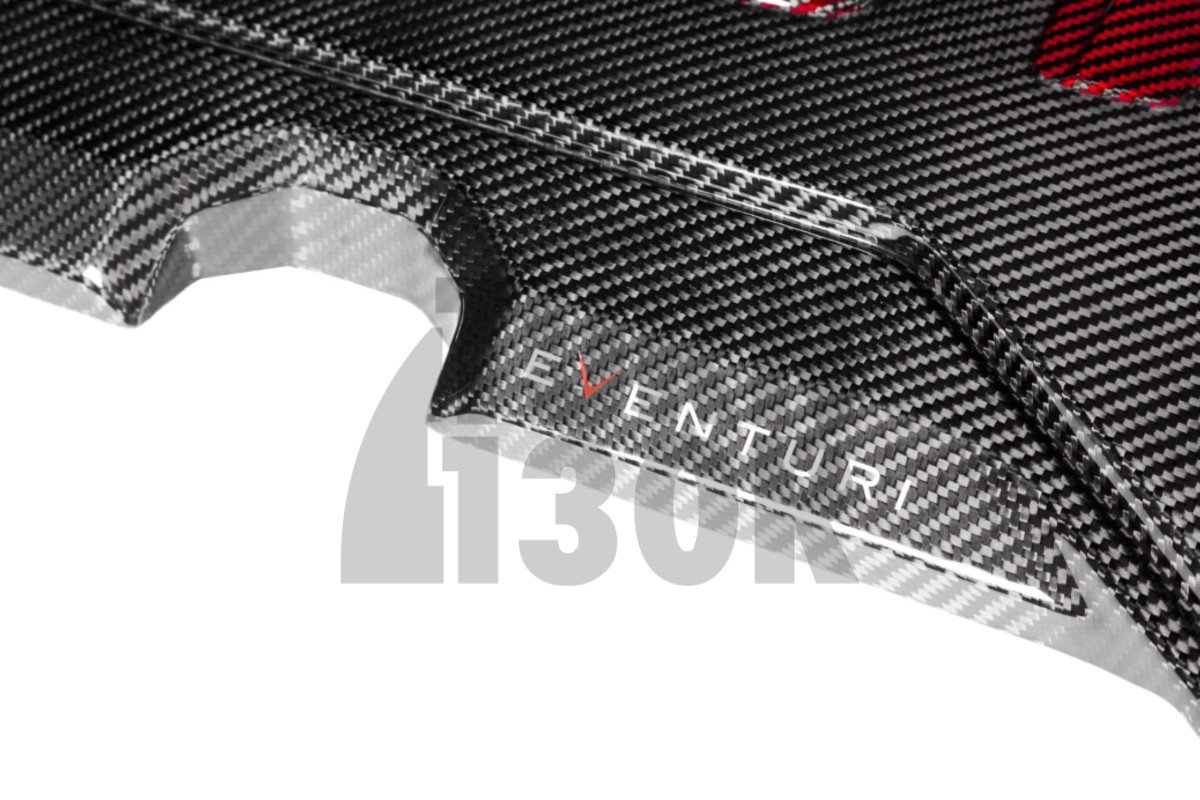 Eventuri Fibra de Carbono / Rojo Kevlar Cubierta del motor para Audi RS3 8V.5 / TTRS 8S y RS3 8Y
