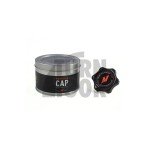 1,3 bares negro o de fibra de carbono tapa del radiador Mishimoto