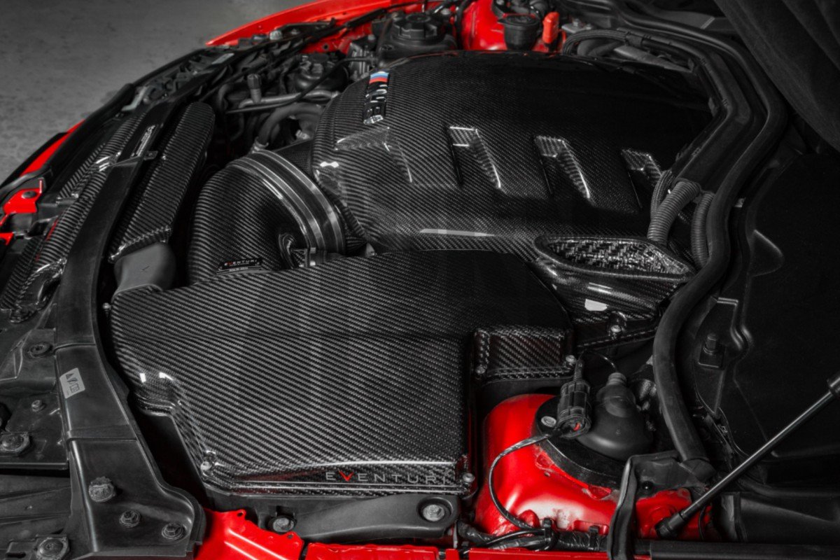 Eventuri fibra de carbono conductos de admisión de aire para BMW M3 E9x