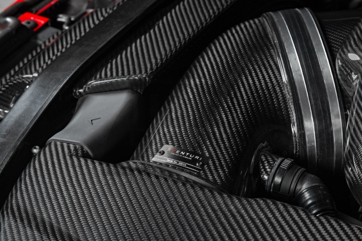 Eventuri fibra de carbono conductos de admisión de aire para BMW M3 E9x