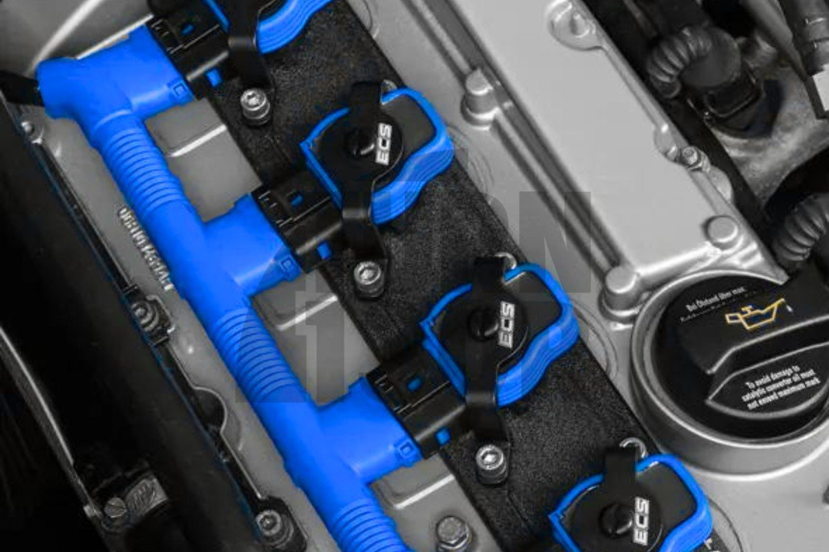 Cubierta del mazo de cables de las bobinas de encendido (rojo o azul) para 2.0 TFSI, 2.0 TSI, 1.8T 20V